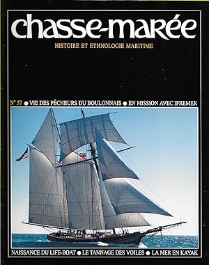 Seller image for Revue "Le Chasse-Mare" (histoire et ethnologie maritime) n57,juin 1991 [Gwen Drez, Henry Greathead, Brest, Bateau-feu, Douarnenez, Boulogne-sur-mer, Equihen, Portel, Wissant] for sale by Bouquinerie "Rue du Bac"