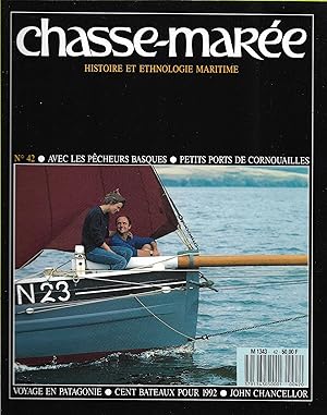 Revue "Le Chasse-Marée" (histoire et ethnologie maritime) n°42, juillet 1989 [Cornish Beach Boats...