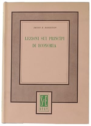 LEZIONI SUI PRINCIPI DI ECONOMIA.: