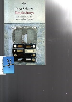 Seller image for Simple Storys. Ein Roman aus der ostdeutschen Provinz. [signiert, signed]. Mit s/w-Abbildungen auf Tafeln. for sale by Antiquariat Schrter -Uta-Janine Strmer