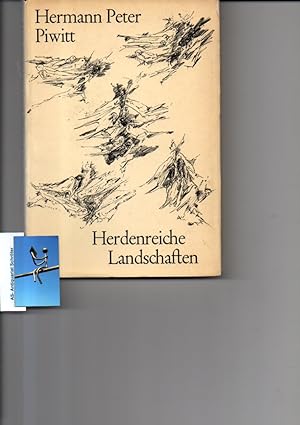 Herdenreiche Landschaften. Zehn Prosastücke. [signiert, signed]. Schutzumschlag von Günter Grass.
