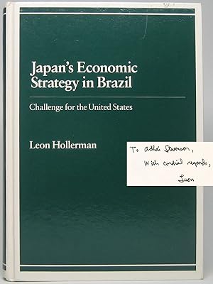 Seller image for Japan's Economic Strategy in Brazil: Challenge for the United States for sale by Main Street Fine Books & Mss, ABAA