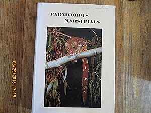 Immagine del venditore per Carnivorous Marsupials, Vol. 2 venduto da N. Fagin Books