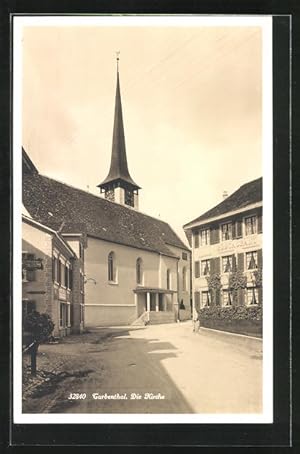 Ansichtskarte Turbenthal, Die Kirche