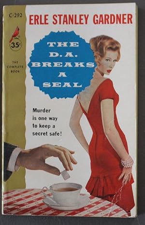 Seller image for The D.A. Breaks A Seal - Mystery featuring District Attorney Doug Selby (Cardinal Edition/ Pocket Books. # C-292 ); for sale by Comic World