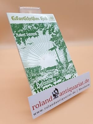 Seller image for Besinnliche Wanderschaft Eckart-Schriften Heft 100 for sale by Roland Antiquariat UG haftungsbeschrnkt