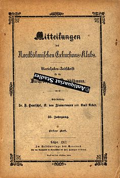 Mitteilungen des Nordböhmischen Exkursions-Klubs. Vierteljahrs-Zeitschrift für die Durchforschung...