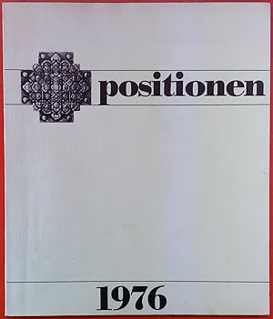 Seller image for positionen 1976. Jahrbuch der CV-Bildungsakademie for sale by biblion2