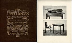 Afbeeldingen van werken naar ontwerpen van T. Nieuwenhuis. Tweede jaargang.