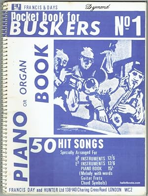 Francis & Days Pocket Book For Buskers No.1: 50 Hit Songs For Piano Or Organ