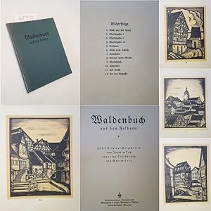 Waldenbuch auf den Fildern. Zwölf Original-Holzschnitte von Joachim Lutz, dazu eine Einführung vo...