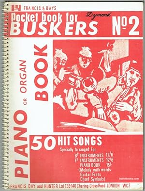 Francis & Days Pocket Book For Buskers No.2: 50 Hit Songs For Piano Or Organ