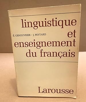 Seller image for Linguistique et enseignement du franais for sale by librairie philippe arnaiz