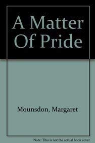 Imagen del vendedor de A Matter Of Pride (Linford Romance Library) a la venta por WeBuyBooks