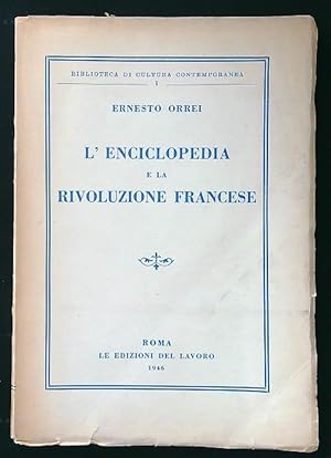 Imagen del vendedor de L'enciclopedia e la rivoluzione francese a la venta por Librodifaccia