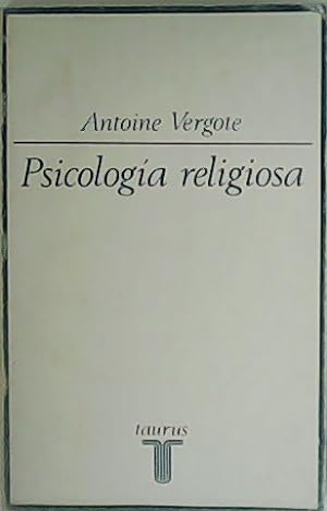 Imagen del vendedor de Psicologa religiosa. a la venta por Librera y Editorial Renacimiento, S.A.