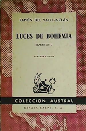 Bild des Verkufers fr Luces de Bohemia. Esperpento. Edicin de Alonso Zamora Vicente. zum Verkauf von Librera y Editorial Renacimiento, S.A.