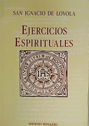 Seller image for Ejercicios Espirituales. for sale by Librera y Editorial Renacimiento, S.A.