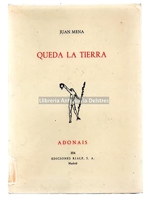 Bild des Verkufers fr Queda la tierra. zum Verkauf von Llibreria Antiquria Delstres