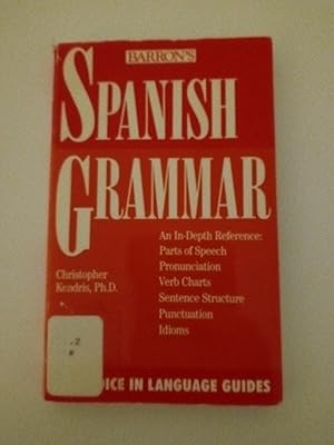 Seller image for Spanish Grammar for sale by Biblio Esoterica