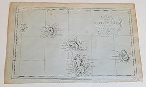 Imagen del vendedor de Chart of the Society Isles Discovered by Capt Cook 1769 a la venta por Recycled