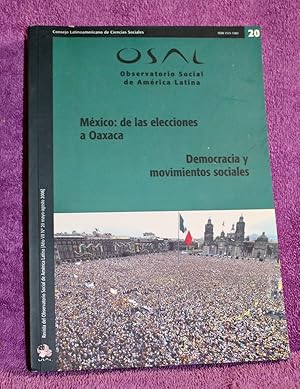 Seller image for OSAL OBSERVATORIO SOCIAL DE AMERICA LATINA (May-August 2006) for sale by THE BOOK VAULT