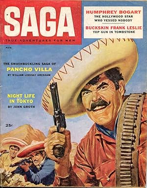 Saga Magazine True Adventures for Men Vol. 14 No. 5 (August, 1957)
