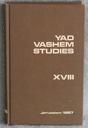 Seller image for Yad Vashem Studies XVIII for sale by Argyl Houser, Bookseller
