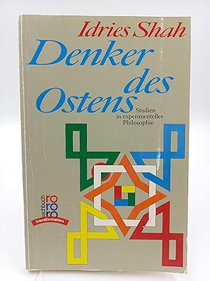 Seller image for Denker des Ostens Studien in experimenteller Philosophie for sale by Antiquariat Smock