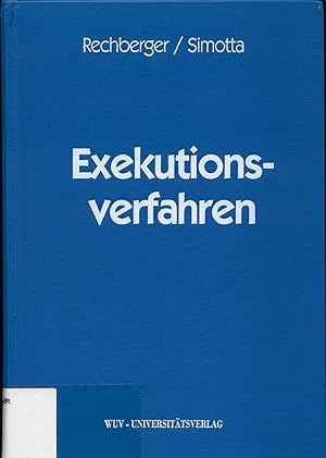 Bild des Verkufers fr Exekutionsverfahren zum Verkauf von avelibro OHG