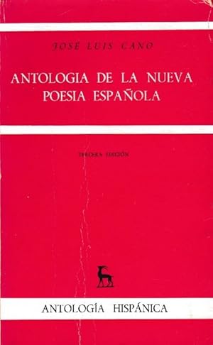 Imagen del vendedor de Antologa de la nueva poesa espaola. a la venta por La Librera, Iberoamerikan. Buchhandlung