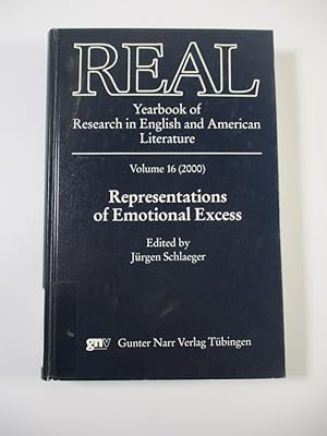 Bild des Verkufers fr Representations of emotional excess. ed. by Jrgen Schlaeger / REAL ; Vol. 16 zum Verkauf von Antiquariat Bookfarm