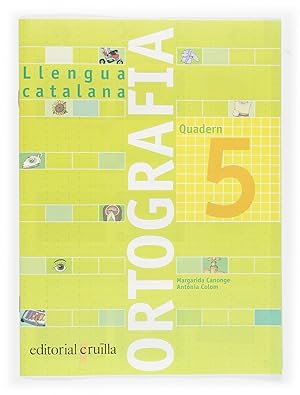 Imagen del vendedor de Llengua catalana. Ortografia. Quadern 5 a la venta por Imosver