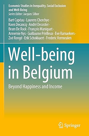 Image du vendeur pour Well-being in Belgium mis en vente par moluna