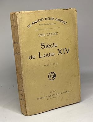 Image du vendeur pour Sicle de Louis XIV - TOME SECOND mis en vente par crealivres