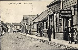 Ansichtskarte / Postkarte Mlawa Mielau Polen, Plocker Straße