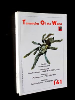 Tarantulas of the World. Hefte Nr. 125/126 - 139, 141 (12. + 13. Jahrgang). Januar/Februar 2007 b...