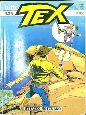 Immagine del venditore per Tutto Tex n. 213/1996: Attacco notturno venduto da Librodifaccia