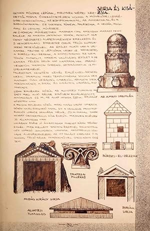 Építészeti enciklopédia (Architectural encyclopedia) Manuscript