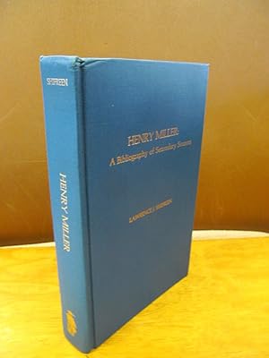 Seller image for Henry Miller: A Bibliography of Secondary Sources. ( = Scarecrow Author Bibliographies, No. 38 ) for sale by Antiquariat Friederichsen