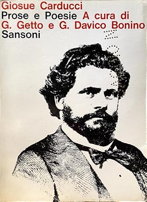 Immagine del venditore per GIOSU� CARDUCCI: PROSE E POESIE. A CURA DI GIOVANNI GETTO E GUIDO DAVICO BONINO venduto da CivicoNet, Libreria Virtuale
