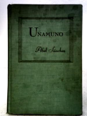 Immagine del venditore per Unamuno venduto da World of Rare Books