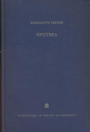 Epicurea. Ed. Hermannus Usener, Sammlung wissenschaftlicher Commentare.