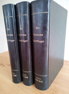 Zeitschrift für den gesamten deutschen Flugsport: Jahrgang 1935 (cpl.) / Jahrgang 1936 (cpl.) / J...