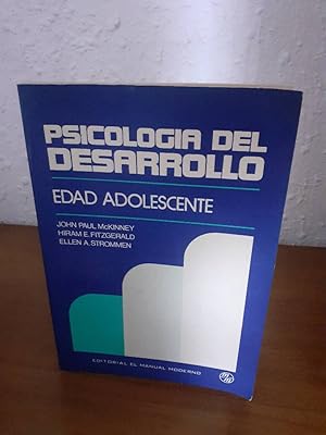 Seller image for PSICOLOGIA DEL DESARROLLO EDAD ADOLESCENTE for sale by Librera Maldonado