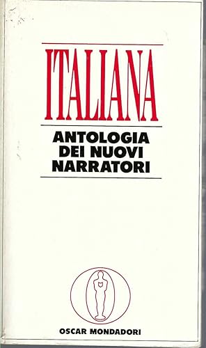 Bild des Verkufers fr Italiana Antologia Dei Nouvi Narratori zum Verkauf von BYTOWN BOOKERY