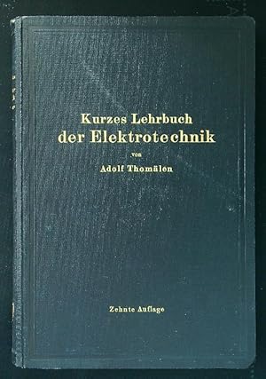 Seller image for Kurzes Lehrbuch der Elektrotechnik for sale by Librodifaccia