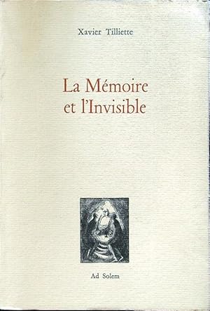 Image du vendeur pour La memoire et l'invisible mis en vente par Librodifaccia