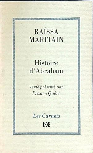 Immagine del venditore per Histoire d'Abraham venduto da Librodifaccia