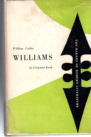 Immagine del venditore per William Carlos Williams (Makers of Modern Literature Series) venduto da Dorley House Books, Inc.